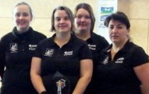 L'équipe femme compound championne de Bretagne !