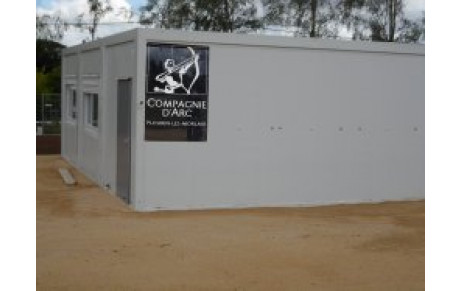 NOUVEAU CLUB-HOUSE POUR LA COMPAGNIE D'ARC